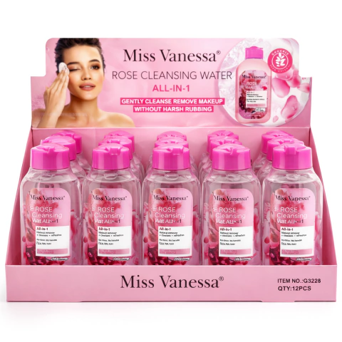 Agua de rosas desmaquillante Miss Vanessa